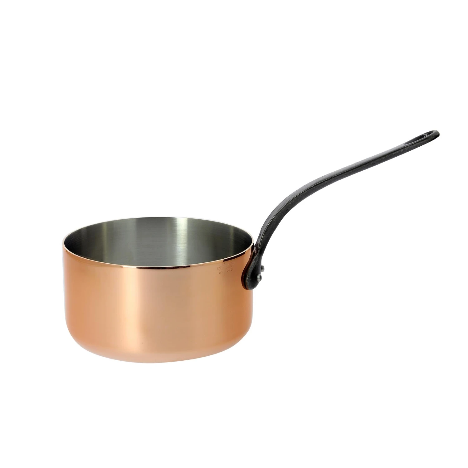 De Buyer Prima Matera Induction-Compatible Copper Saucepan - Image 2