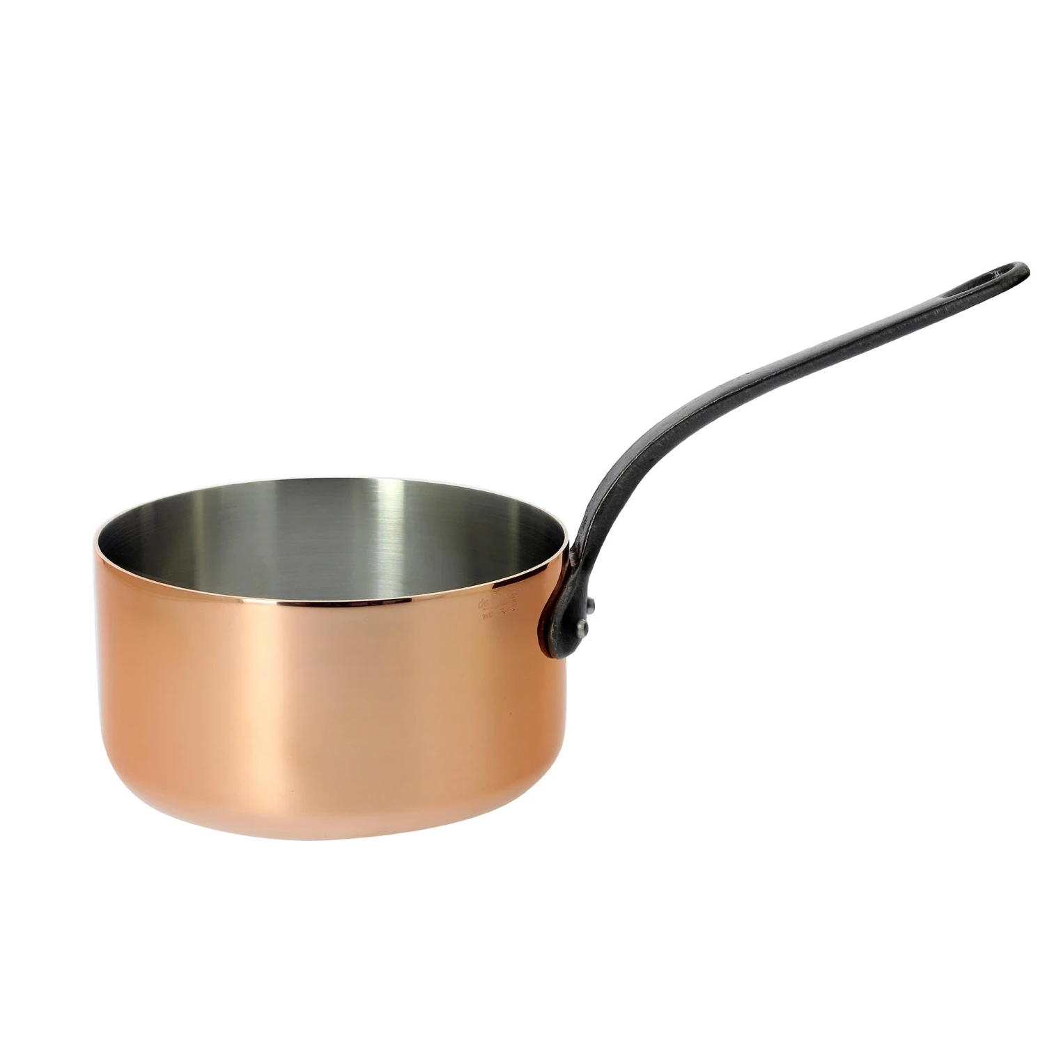 De Buyer Prima Matera Induction-Compatible Copper Saucepan - Image 3
