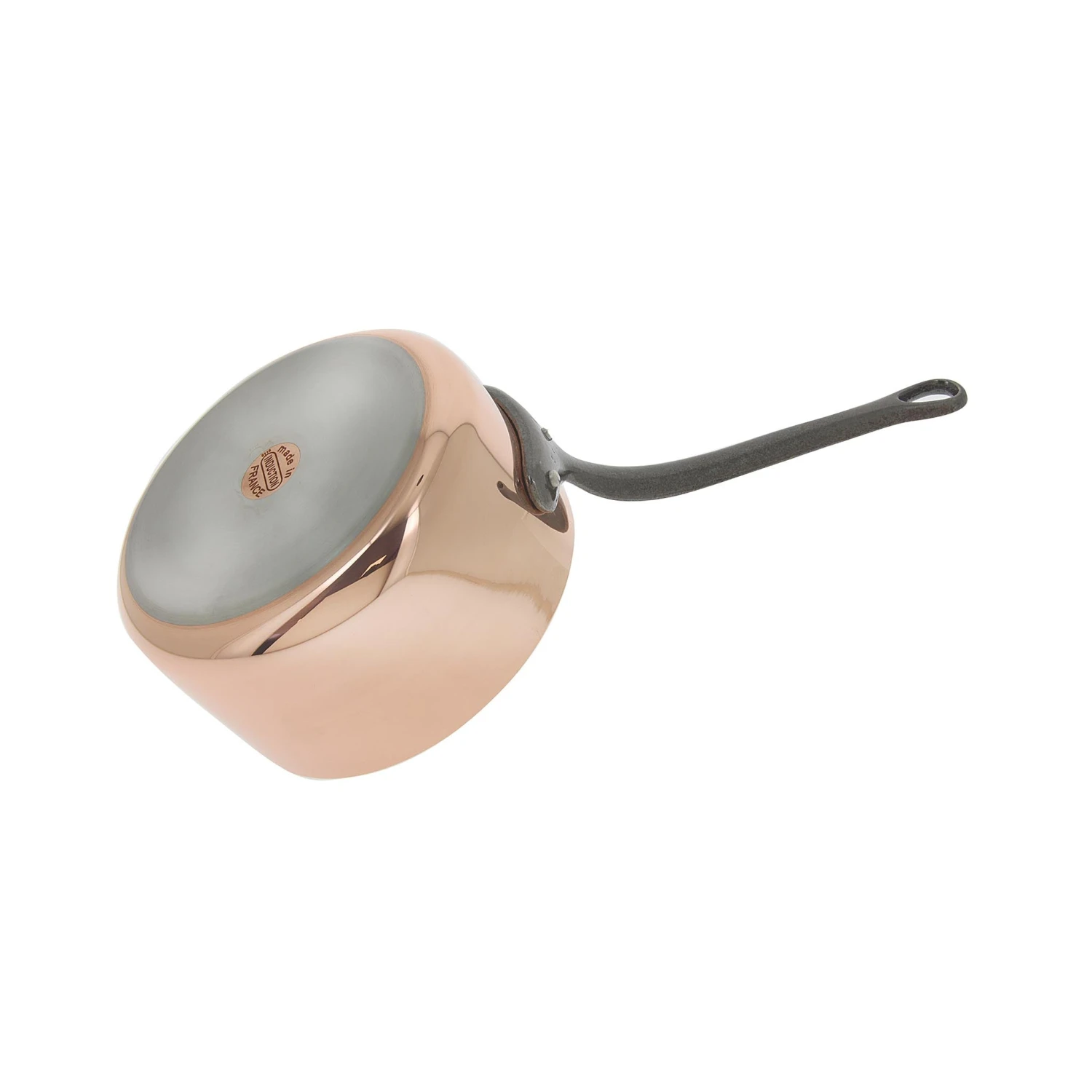 De Buyer Prima Matera Induction-Compatible Copper Saucepan - Image 4