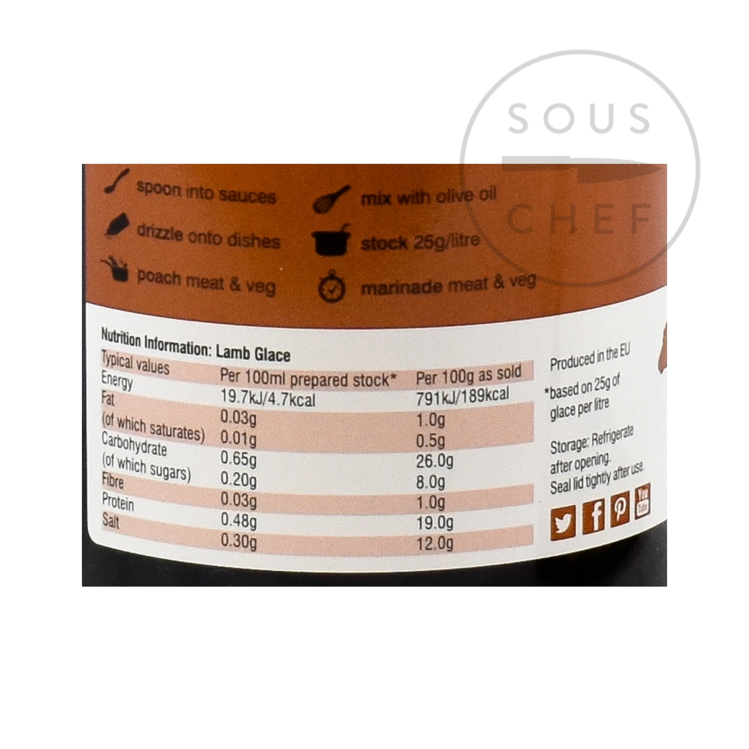 Essential Cuisine Lamb Glace 600g - Image 4