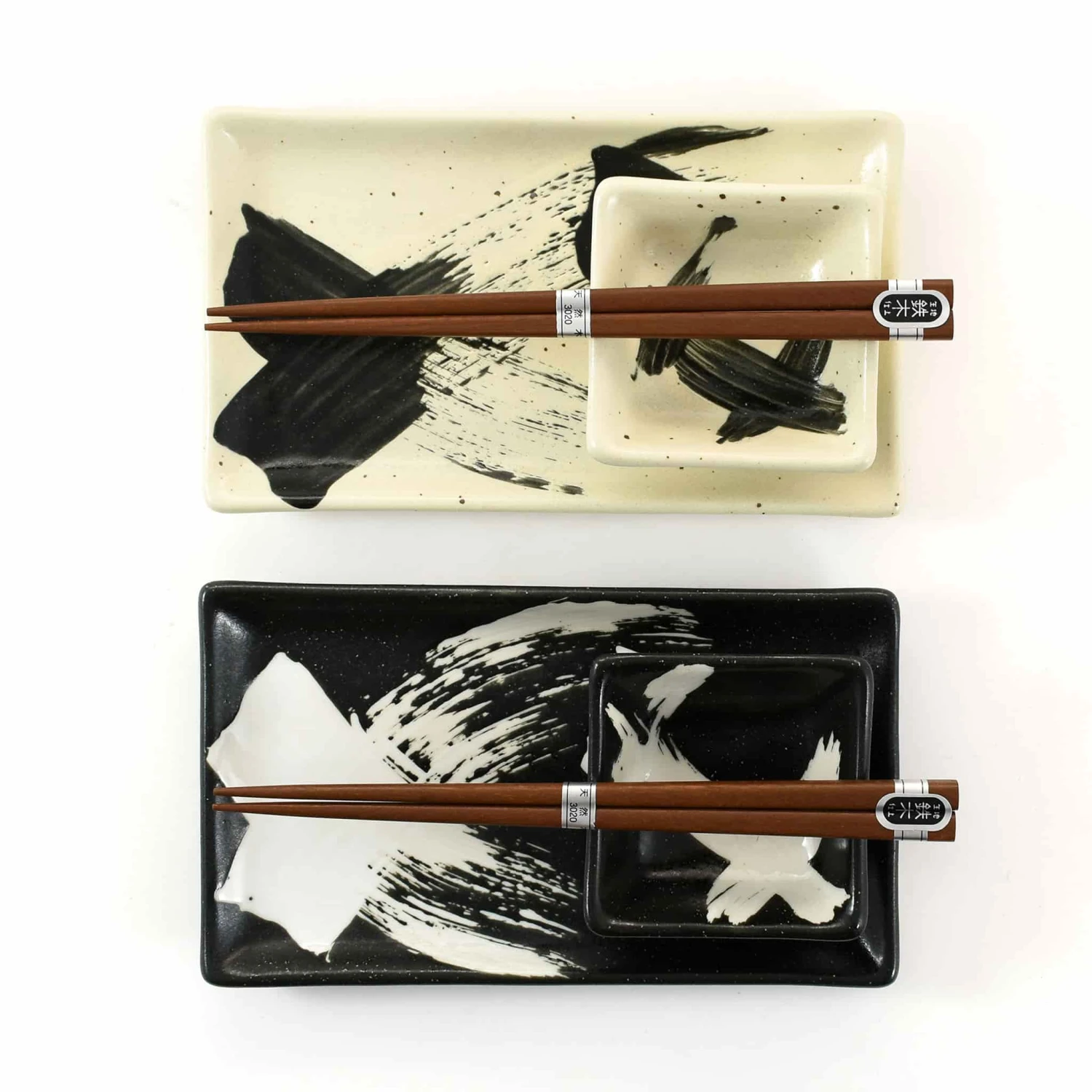 Kuro To Shiro Sushi Serving Set - Image 2