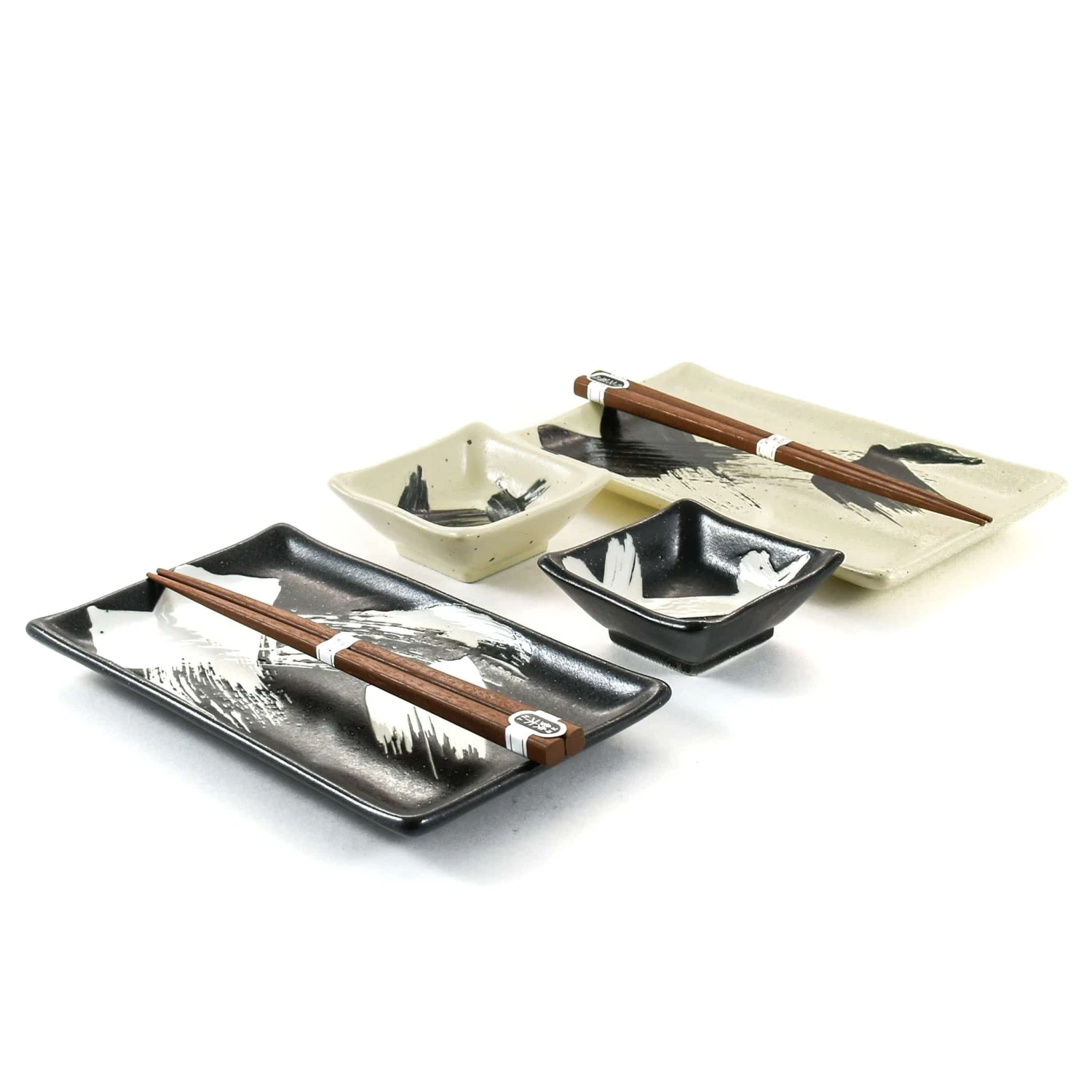 Kuro To Shiro Sushi Serving Set - Image 3