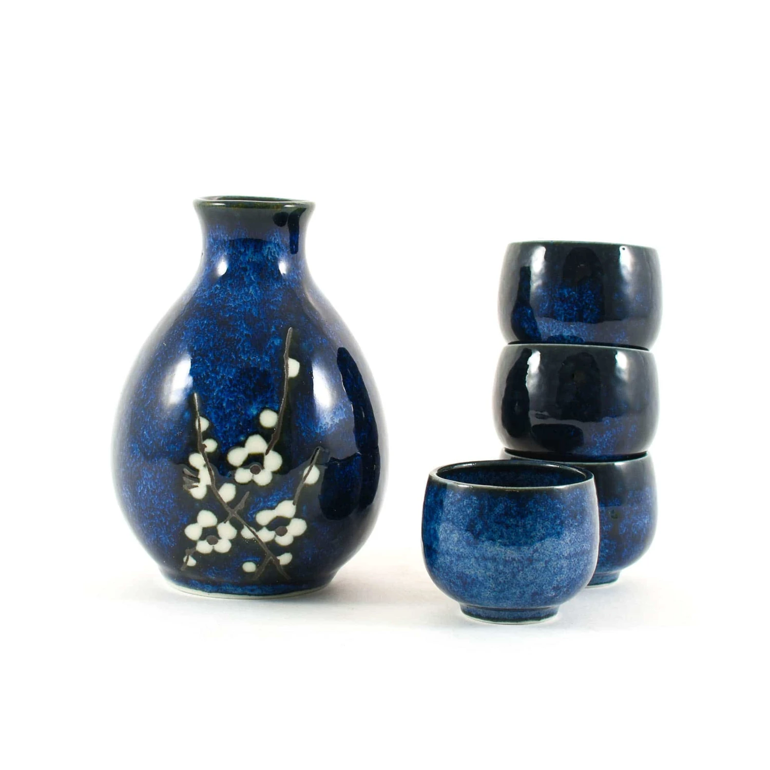Blue Sakura Sake Set - Image 2