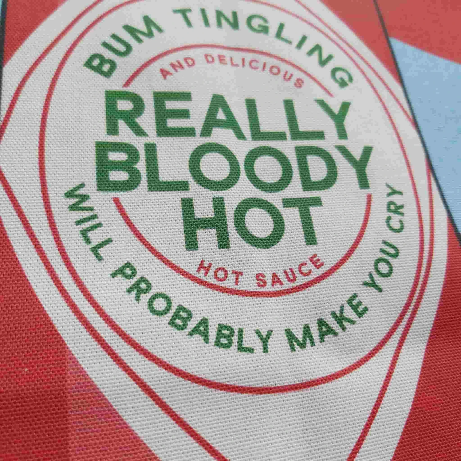 Really Bloody Hot Hot Sauce Tea Towel - Image 2