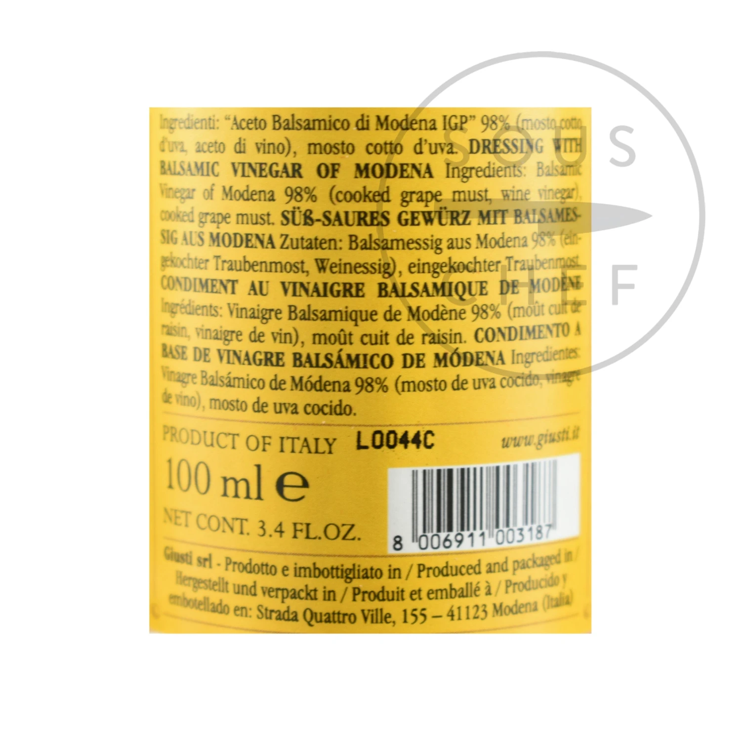 Giuseppe Giusti Balsamic Vinegar Historical Collection In Wooden Casket - Image 5