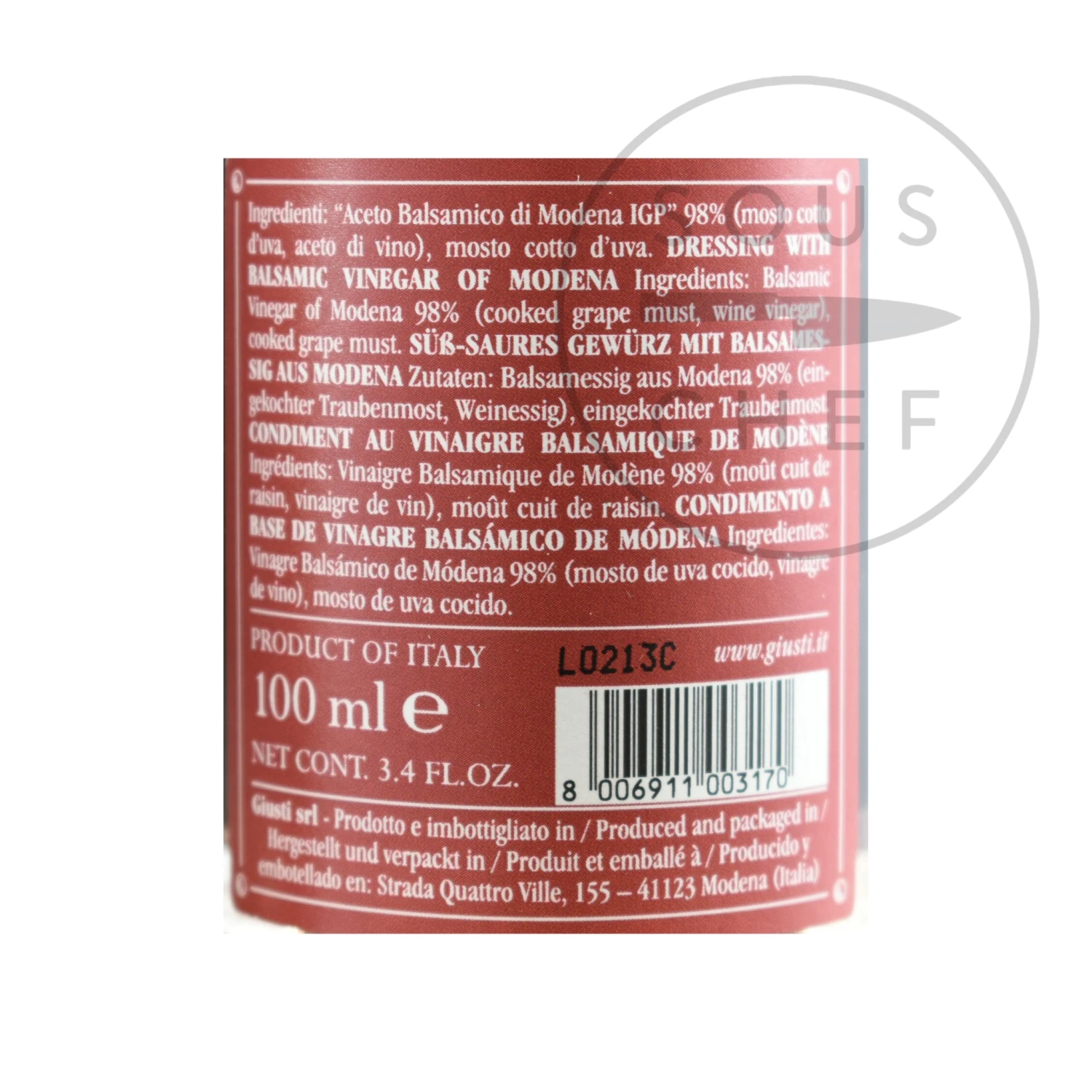 Giuseppe Giusti Balsamic Vinegar Historical Collection In Wooden Casket - Image 6