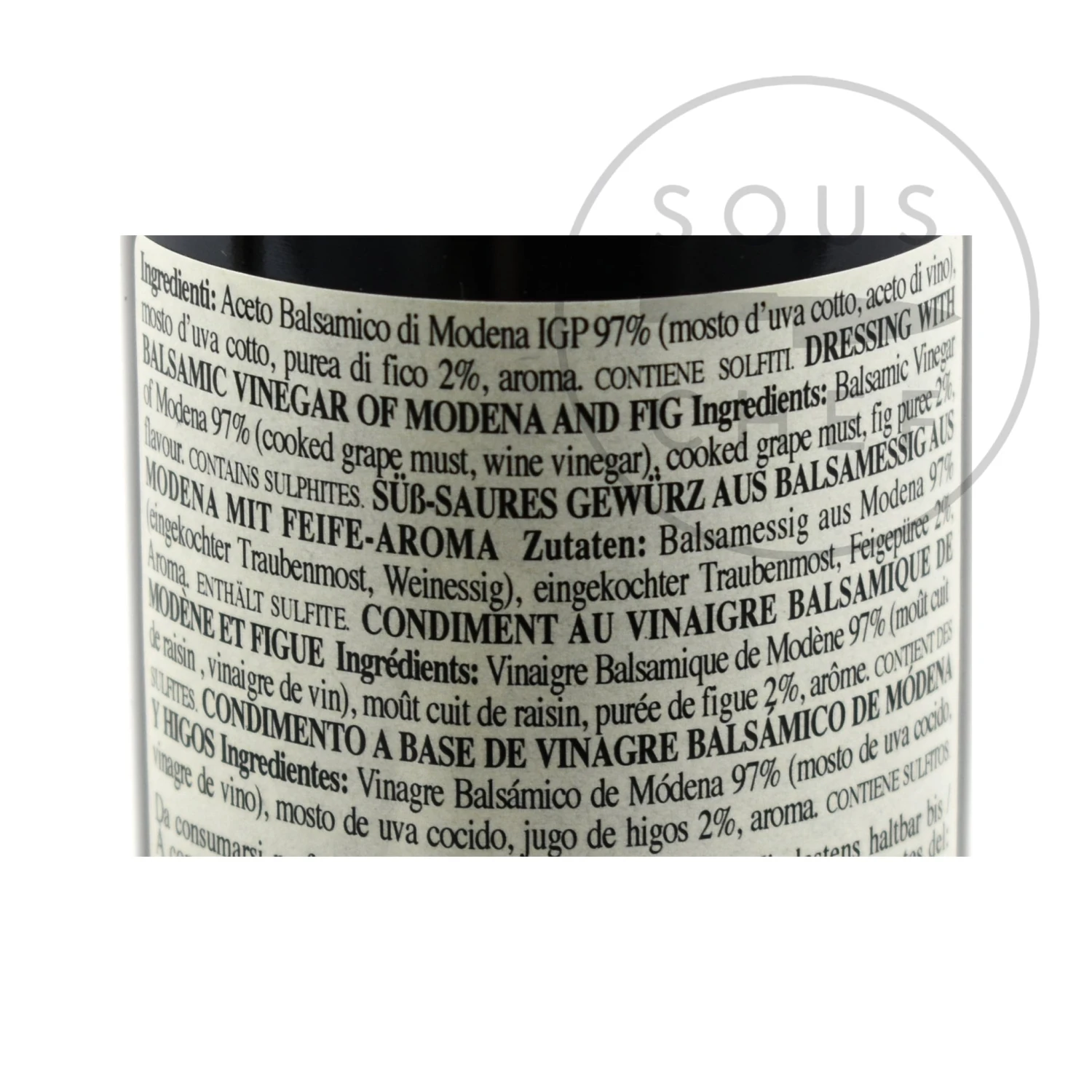 Giuseppe Giusti Infused Balsamic Vinegar Collection - Truffle, Fig & Raspberry - Image 3