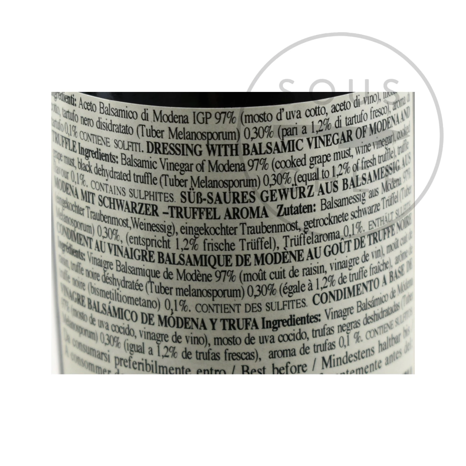 Giuseppe Giusti Infused Balsamic Vinegar Collection - Truffle, Fig & Raspberry - Image 4