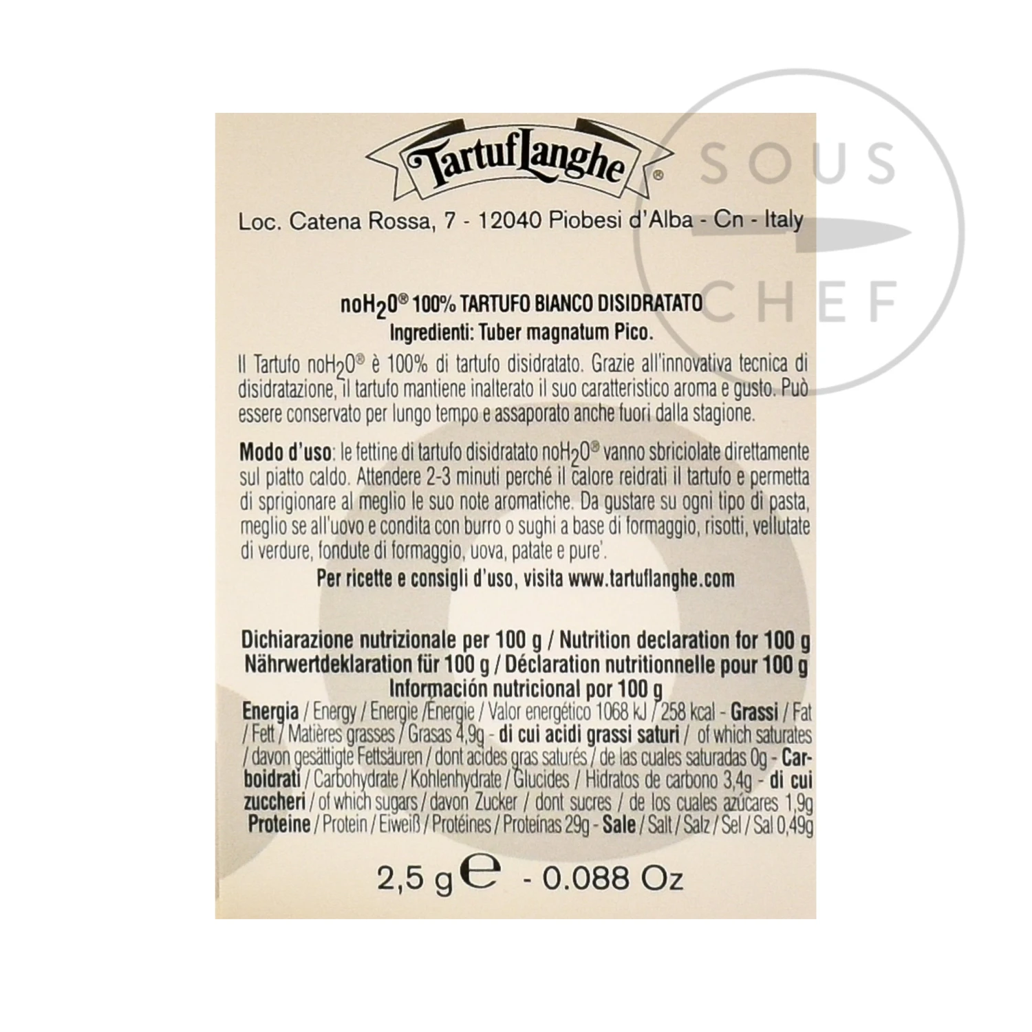 Freeze-Dried Alba White Truffle 2.5g - Image 2