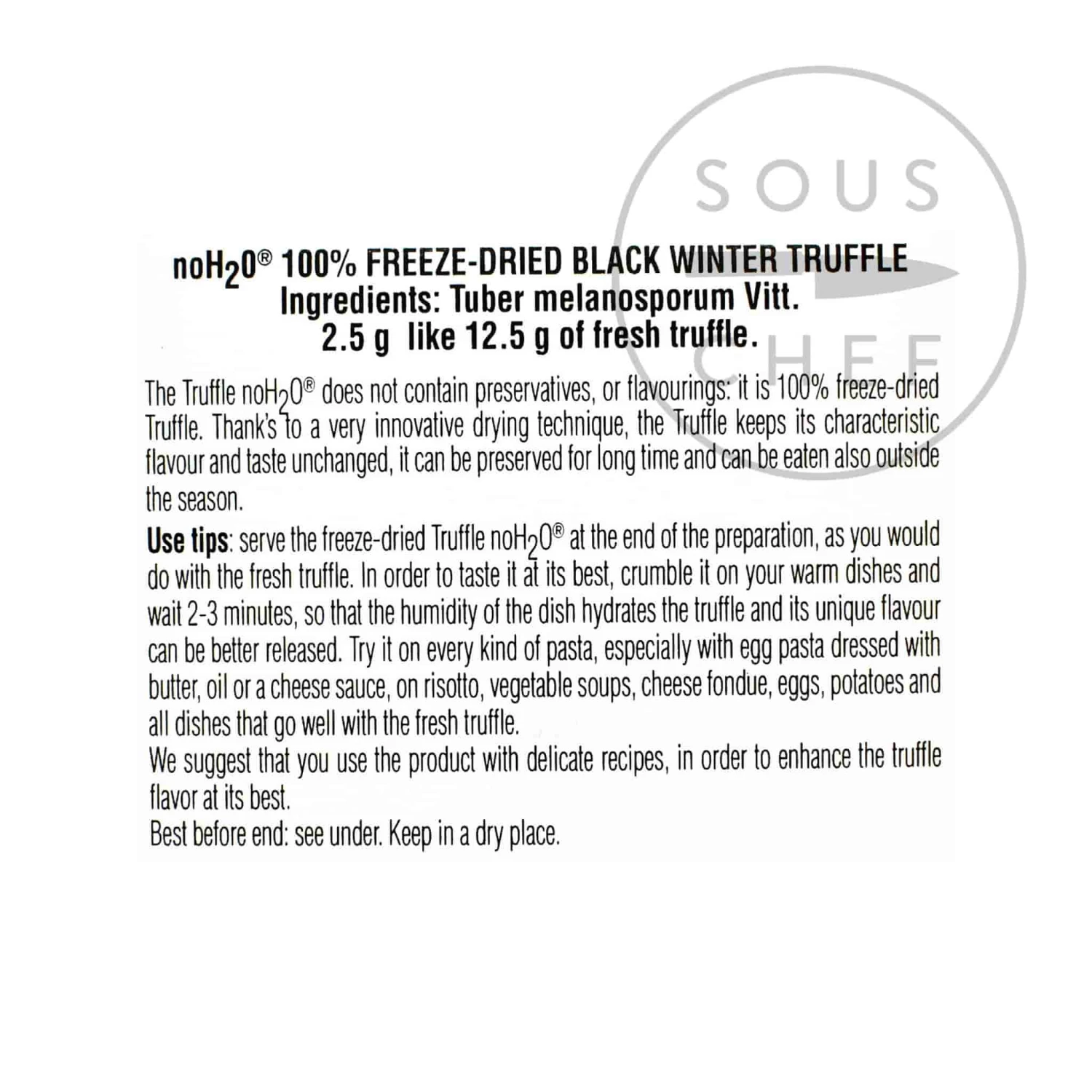 Freeze-Dried Winter Black Truffle 2.5g - Image 3