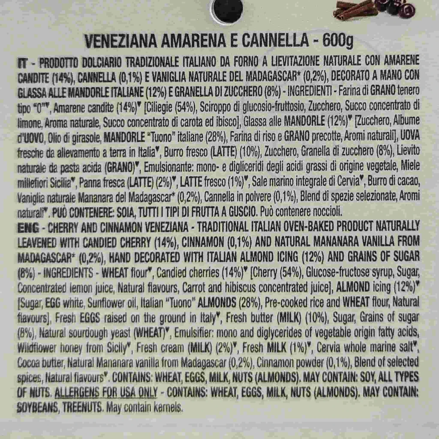 Loison Cherries And Cinnamon Veneziana 600g - Image 4