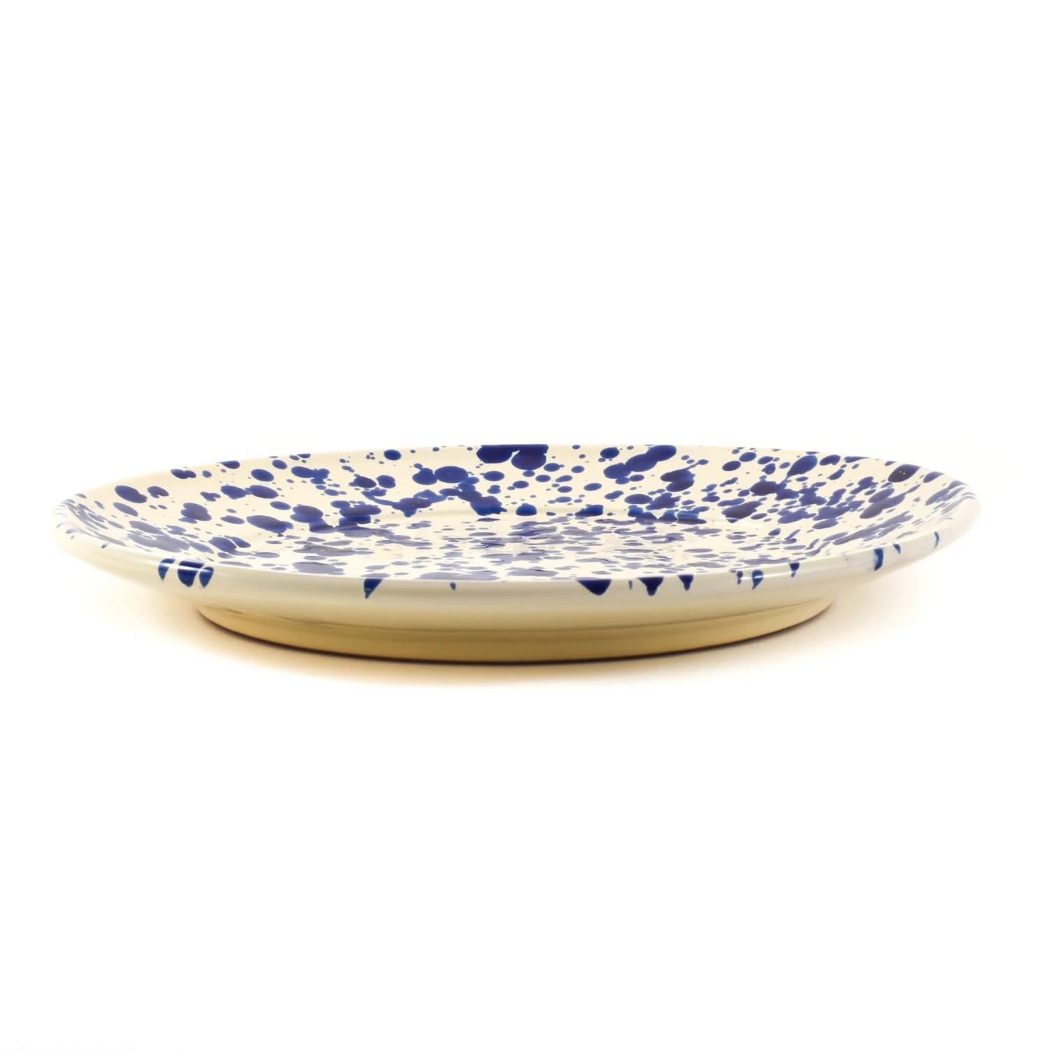 Puglia Blue Splatter Dinner Plate 27cm - Image 2