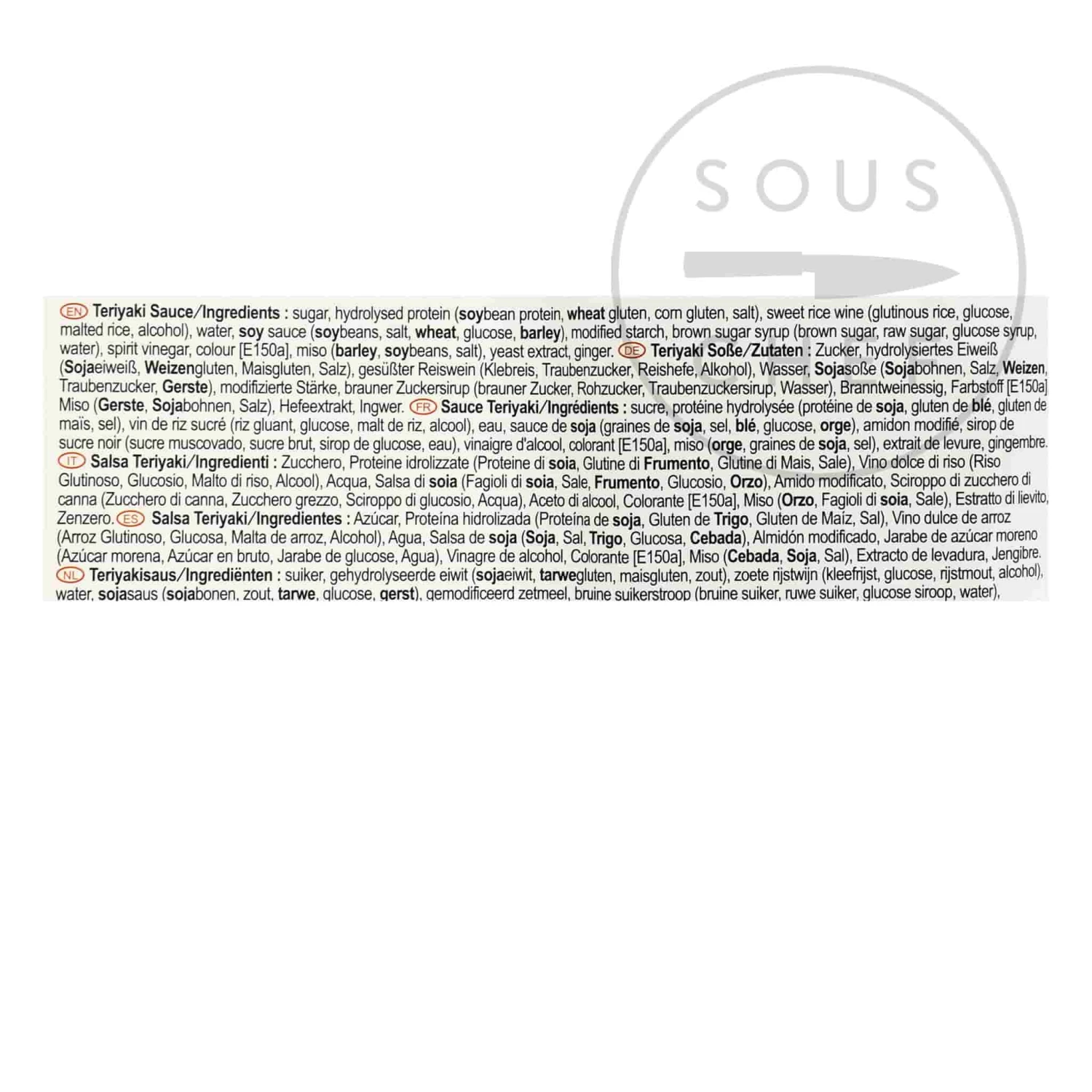 Nihon Shokken Teriyaki Sauce 2kg - Image 2