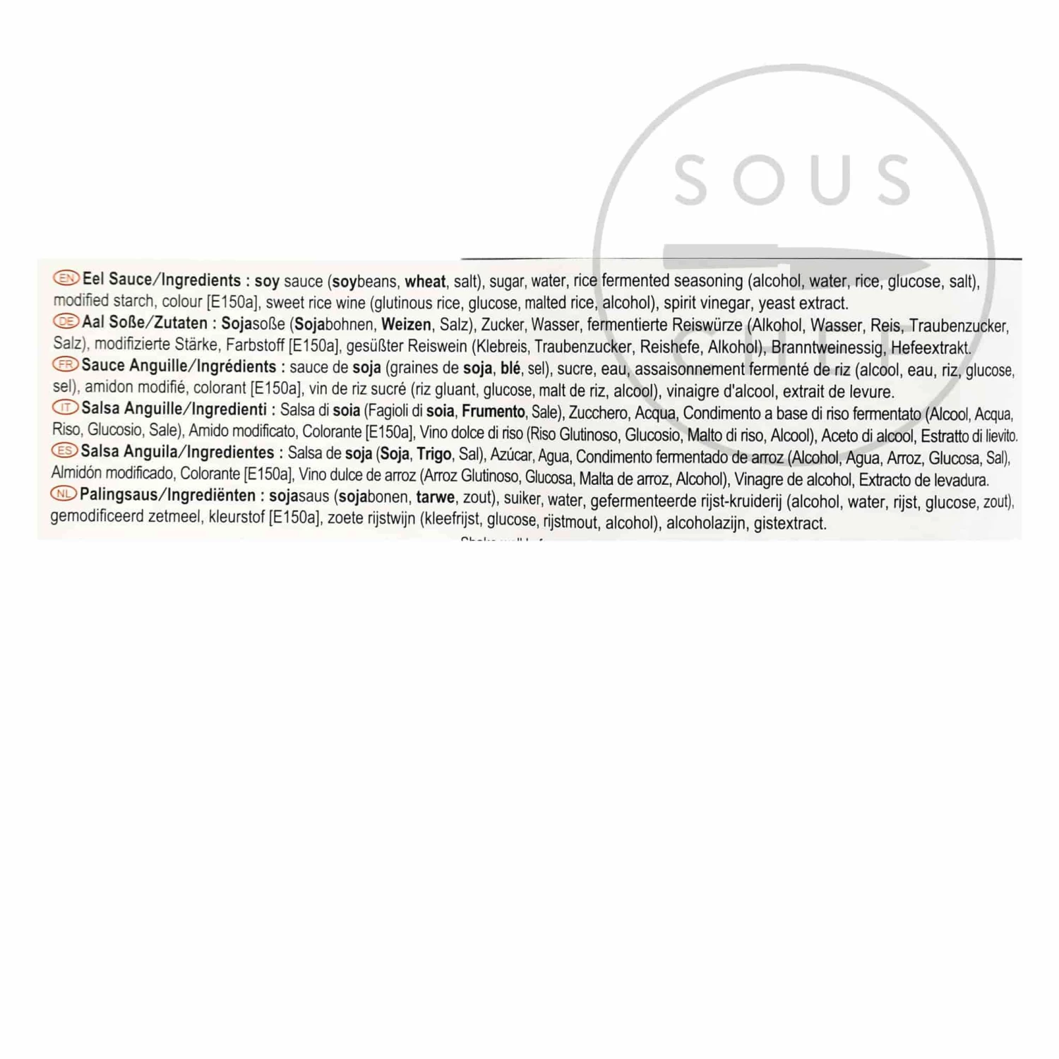 Nihon Shokken Eel Sauce 2kg - Image 2