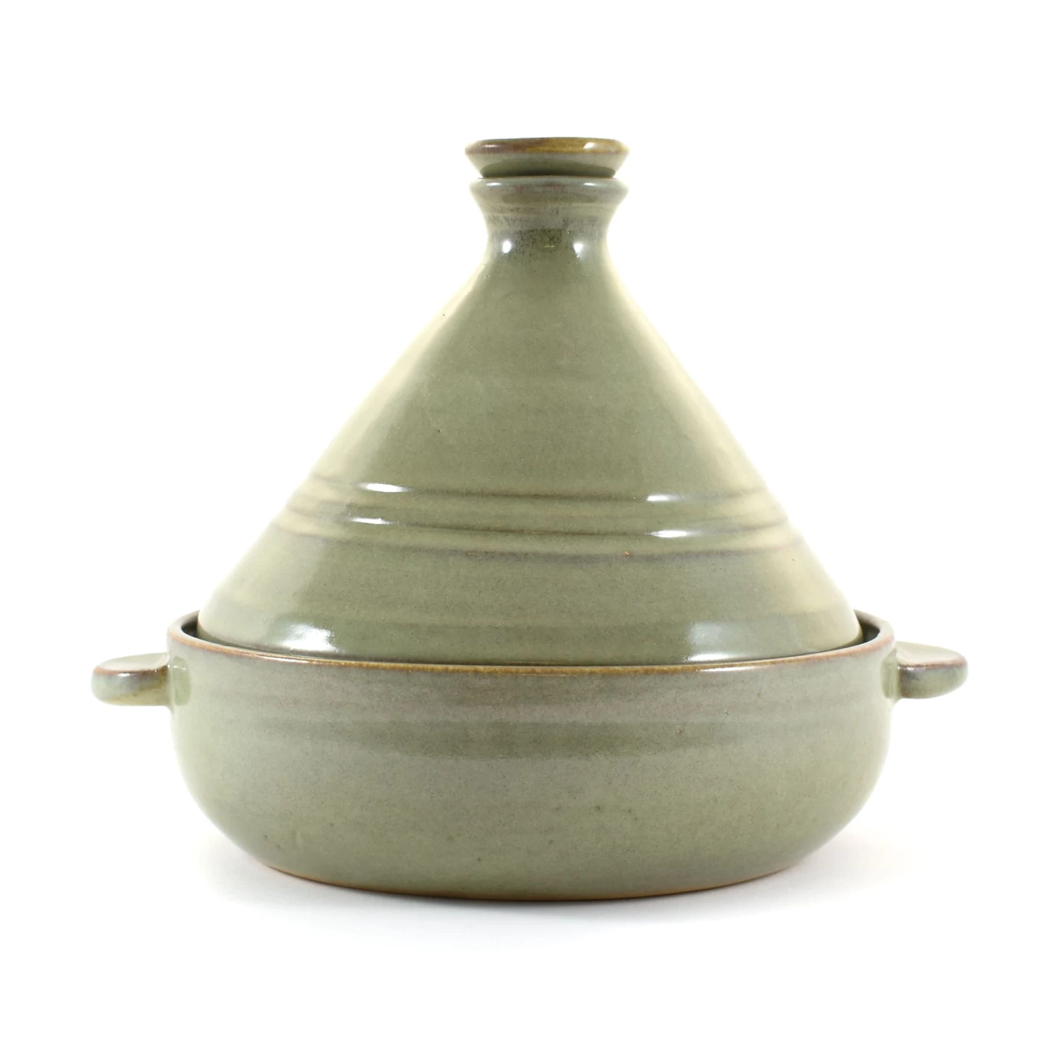 Handmade Glazed Stoneware Tagine 23cm