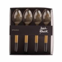 Sarah Petherick Light Horn Egg Spoons, Set Of 4