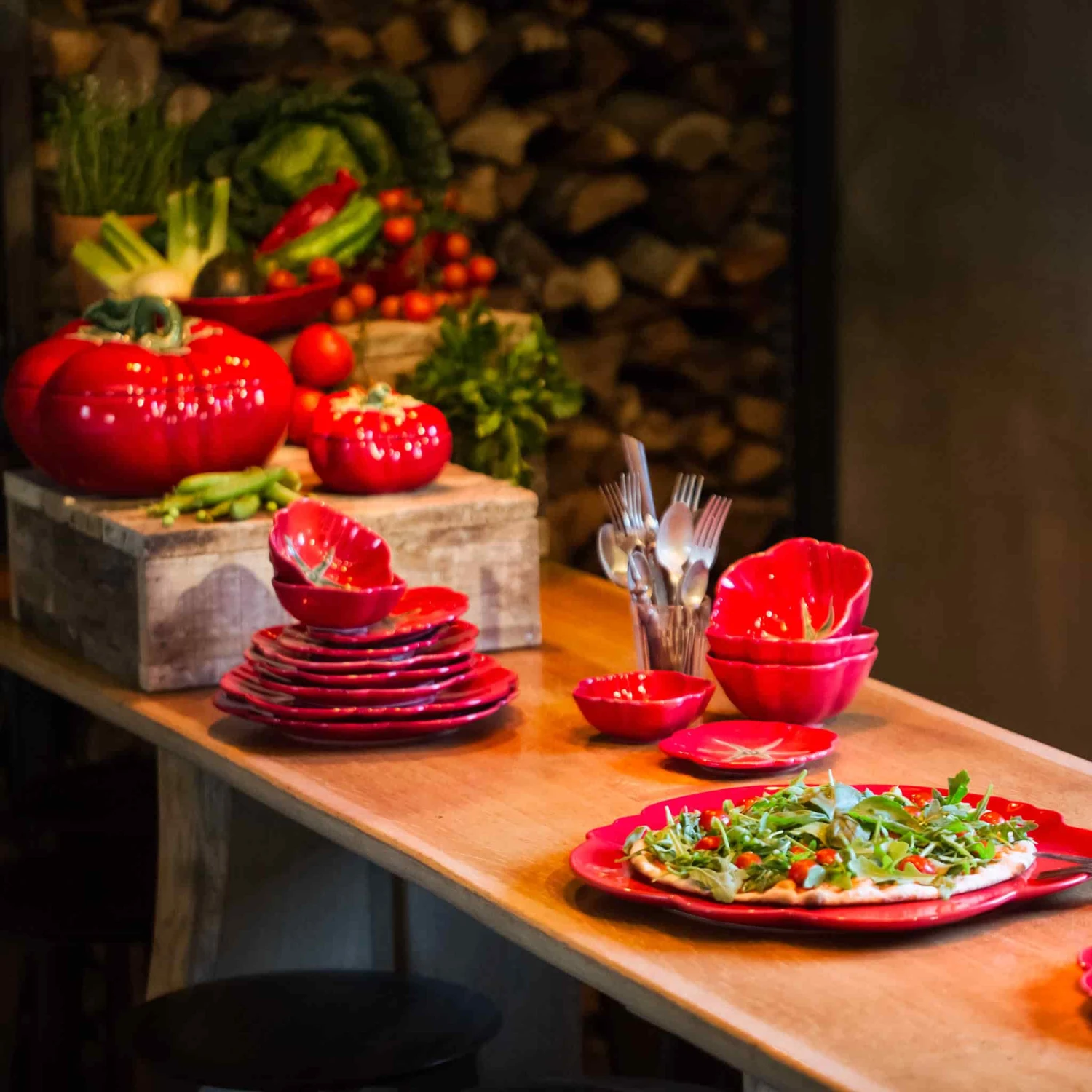 Bordallo Pinheiro Tomato Dessert Plate 21cm - Image 2