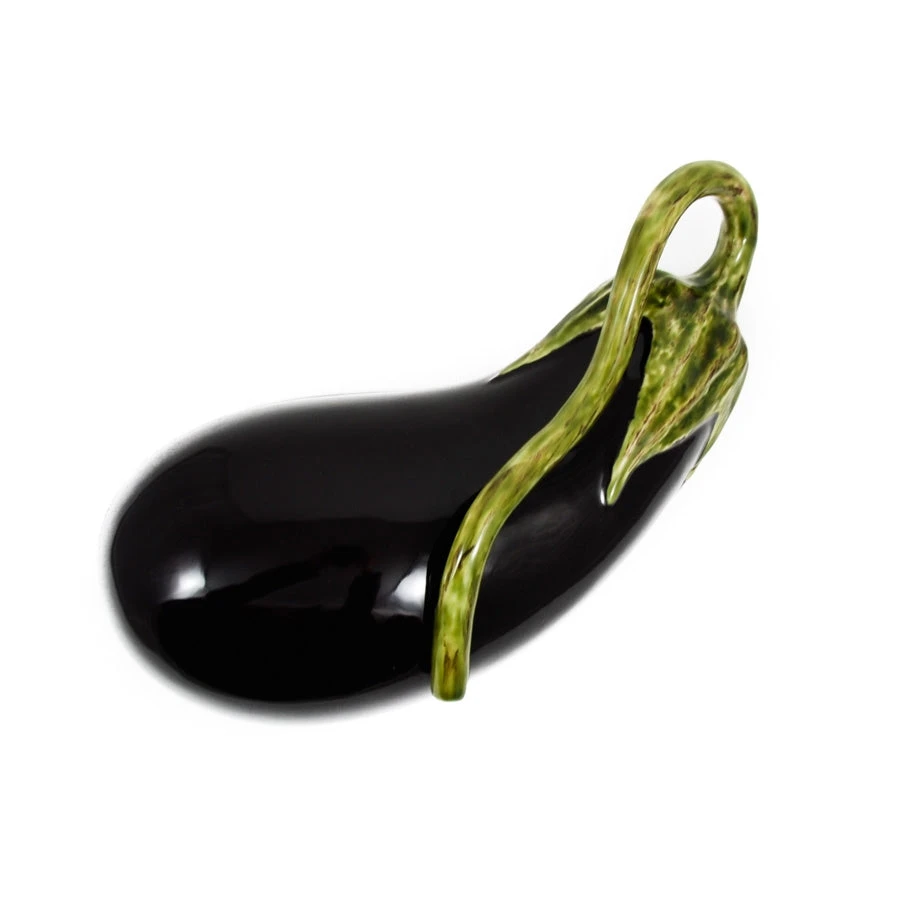 Bordallo Pinheiro Aubergine Dish 28cm - Image 2