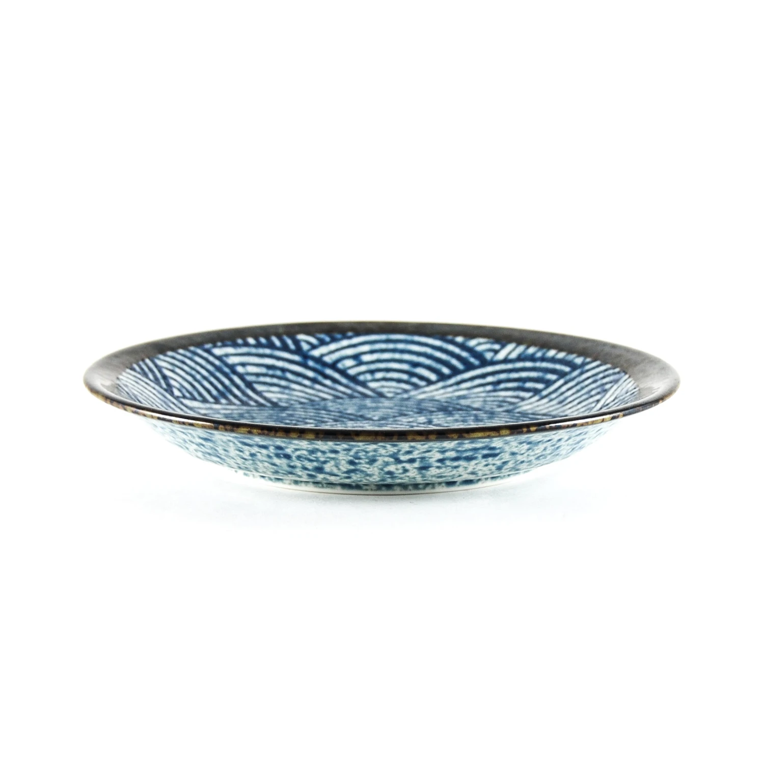 Blue Wave Medium Plate 22cm - Image 3