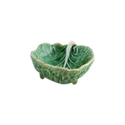 Bordallo Pinheiro Curved Cabbage Leaf Bowl 9cm