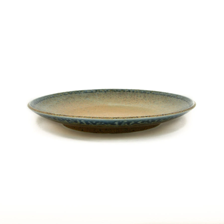 Chouseki Blue Gold Plate 28.5cm Dia X 3.5cm