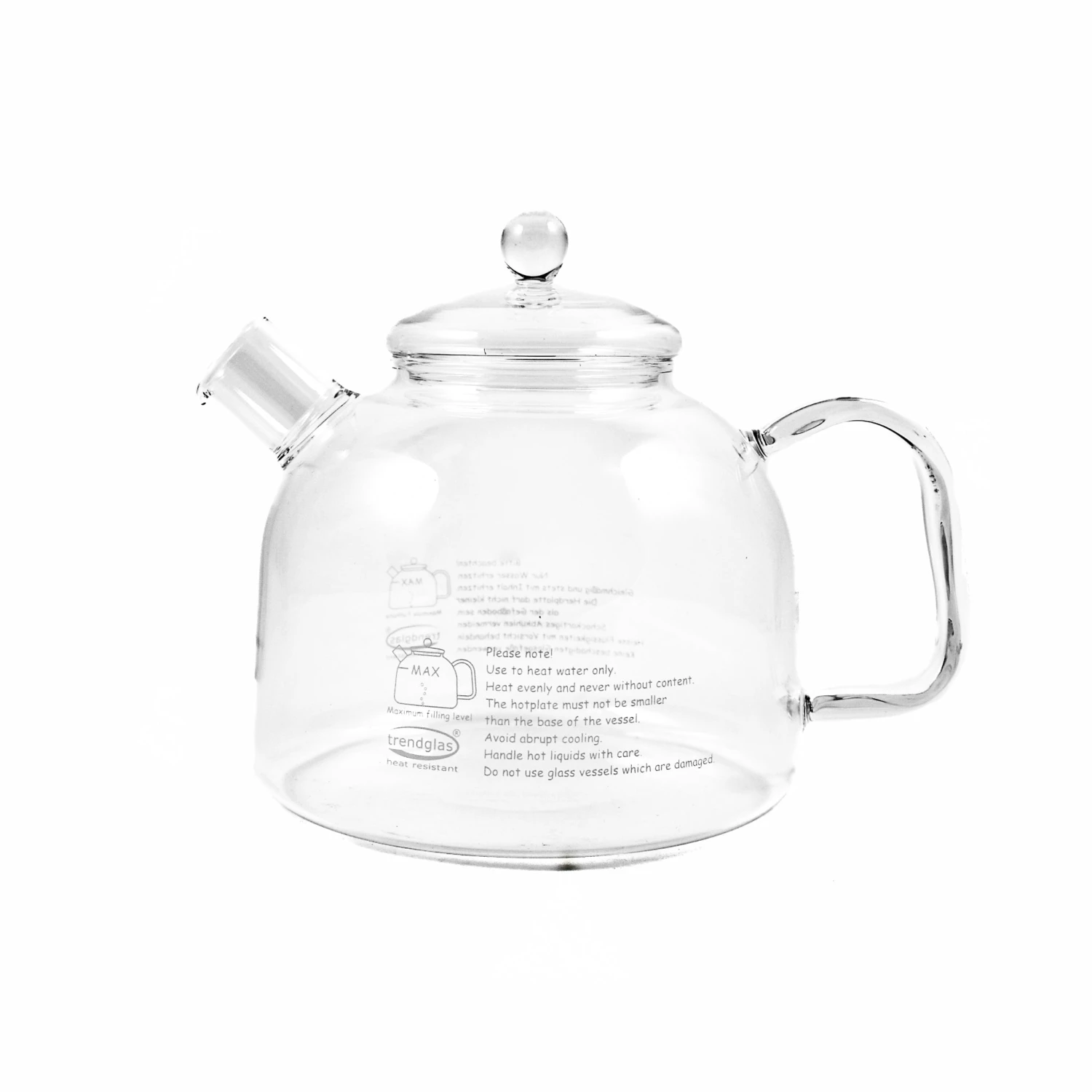 Glass Stovetop Kettle 1.75 Litres