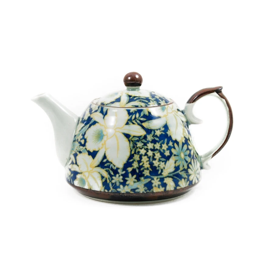 Suisen Blue Japanese Teapot - Image 2