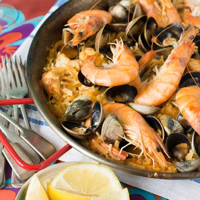 Steel 12 Person Paella Pan 40cm - Image 3